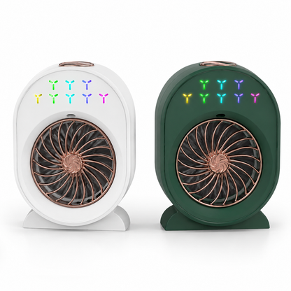 Ventilateur Rafraîchissant USB avec Brumisation et Humidification
