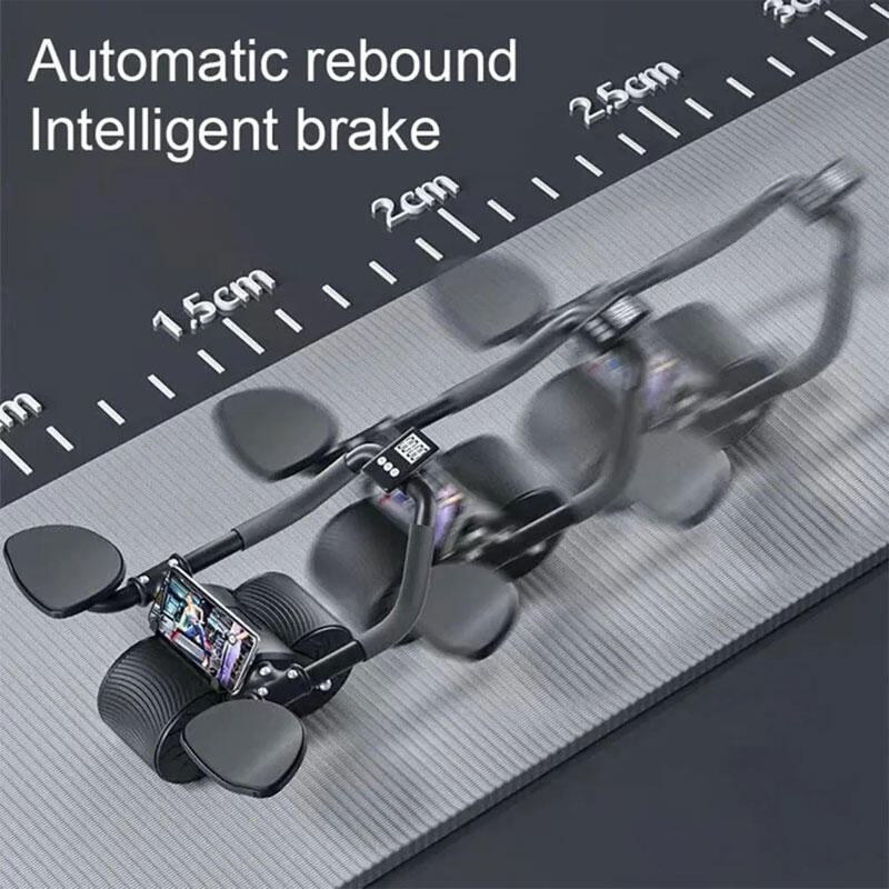 Fit Roll- Rodillo con Soporte del Movil y cronometro incorporado