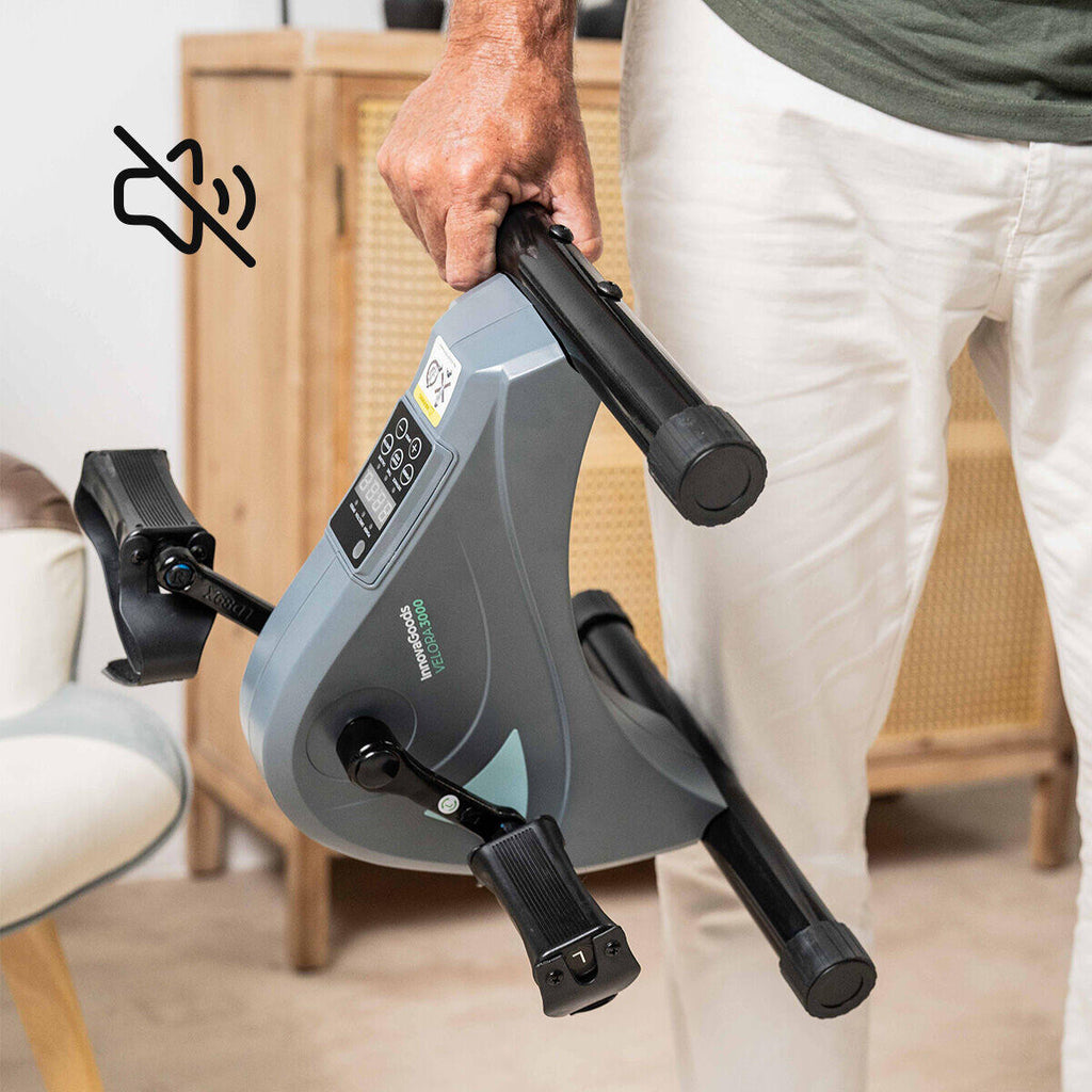 Velora 3000 Pro – Pedaleador Eléctrico 2 en 1 para Piernas y Brazos (InnovaGoods)